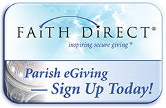 Sign up for Faith Direct for Parish eGiving